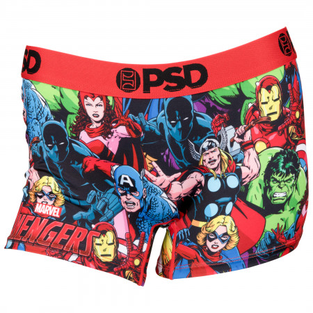Avengers Heroes Collage PSD Boy Shorts Underwear